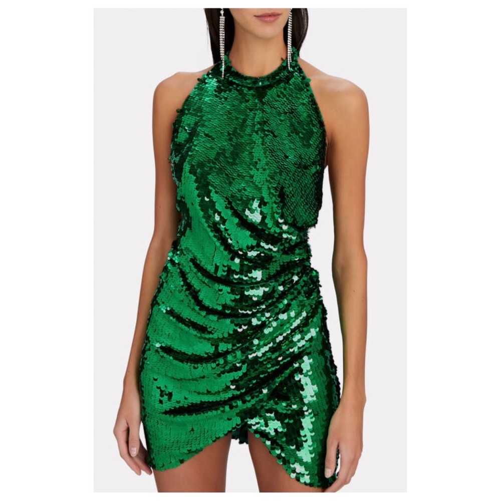Ronny Kobo Sequin Mini Dress